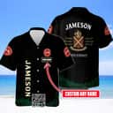 Jameson Irish Whiskey Hawaiian Shirt Custom Name Gift For Best Friends Jameson Irish Whiskey Hawaiian Shirt Custom Name Gift For Best Friends