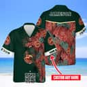 Aloha Jameson Irish Whiskey Hawaiian Shirt Palm Leaves Pattern Custom Name Aloha Jameson Irish Whiskey Hawaiian Shirt Palm Leaves Pattern Custom Name