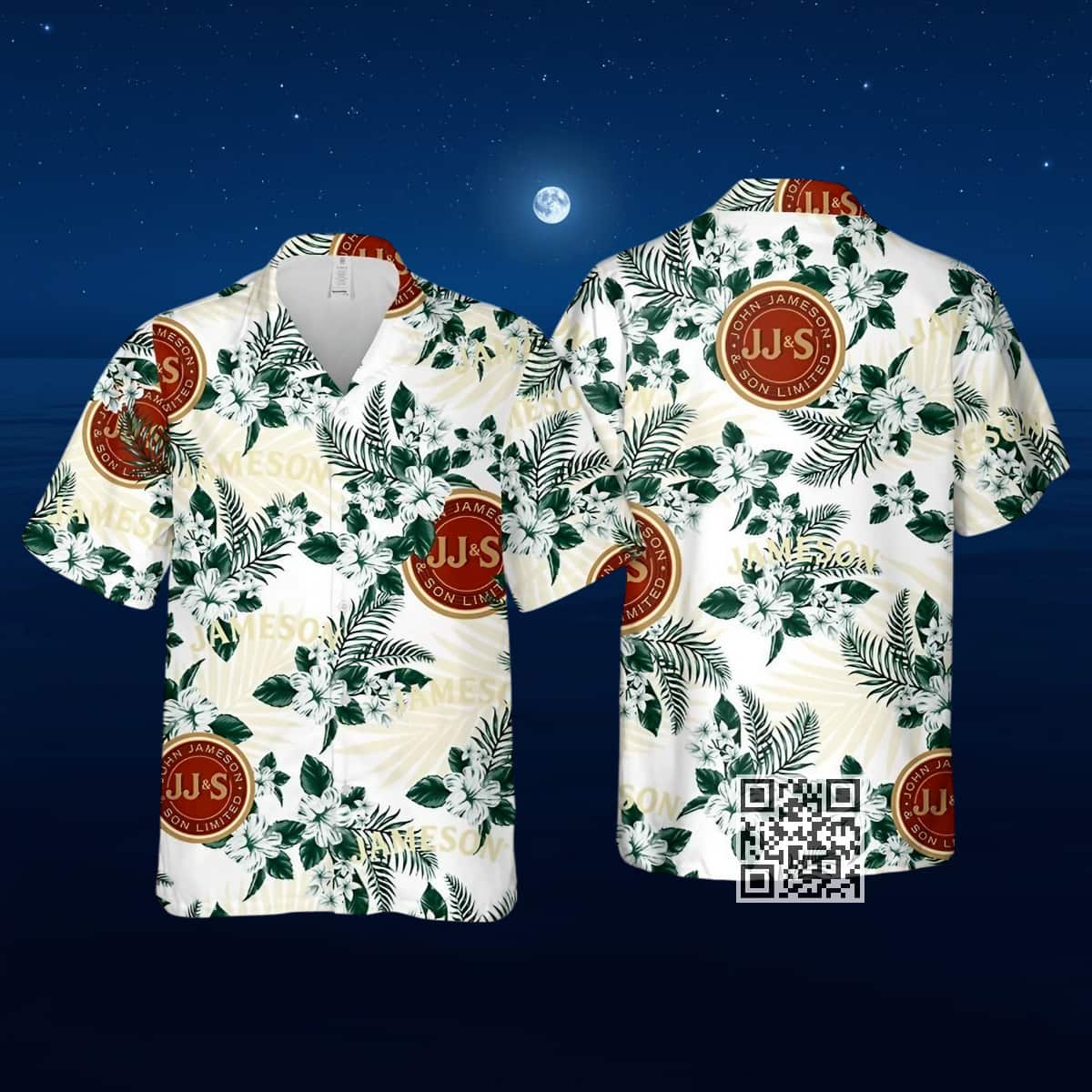 Aloha Jameson Hawaiian Shirt Hibiscus Flower Pattern Best Beach Gift