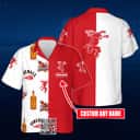 Fireball Cinnamon Whisky Hawaiian Shirt Custom Name Beach Lovers Gift Fireball Cinnamon Whisky Hawaiian Shirt Custom Name Beach Lovers Gift