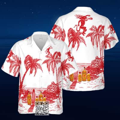 Fireball Cinnamon Whisky Hawaiian Shirt Trendy Summer Gift Fireball Cinnamon Whisky Hawaiian Shirt Trendy Summer Gift