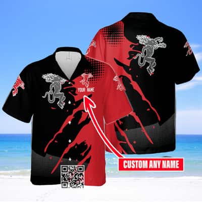 Fireball Cinnamon Whisky Hawaiian Shirt Custom Name Beach Gift For Friend Fireball Cinnamon Whisky Hawaiian Shirt Custom Name Beach Gift For Friend