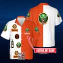 Jagermeister Hawaiian Shirt Custom Name Beach Gift For Friend