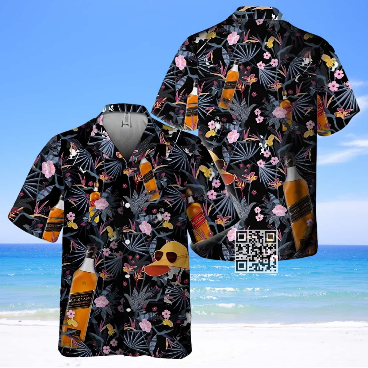 Summer Vibe Johnnie Walker Hawaiian Shirt Beach Gift For Friend Summer Vibe Johnnie Walker Hawaiian Shirt Beach Gift For Friend