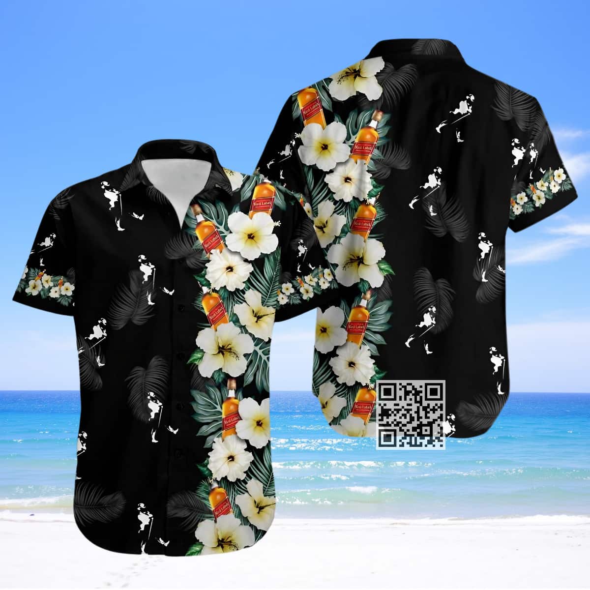 Aloha Johnnie Walker Hawaiian Shirt Summer Gift For Friend Aloha Johnnie Walker Hawaiian Shirt Summer Gift For Friend