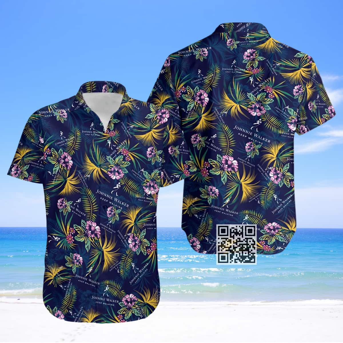 Aloha Johnnie Walker Hawaiian Shirt Trendy Summer Gift Aloha Johnnie Walker Hawaiian Shirt Trendy Summer Gift