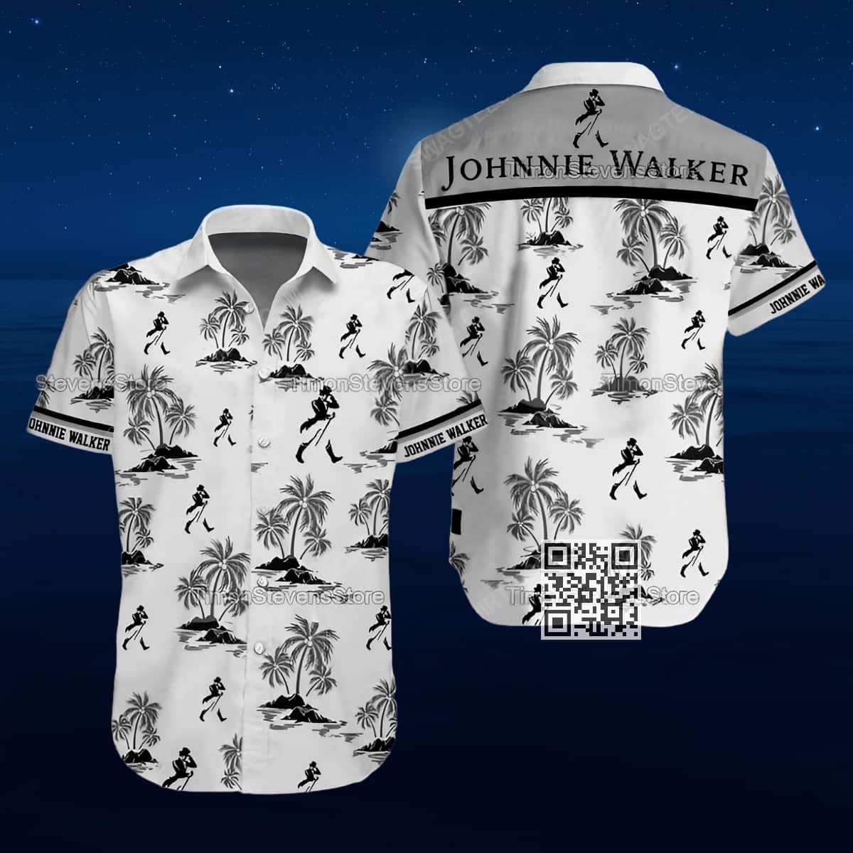 Johnnie Walker Whisky Hawaiian Shirt Trendy Summer Gift Johnnie Walker Whisky Hawaiian Shirt Trendy Summer Gift