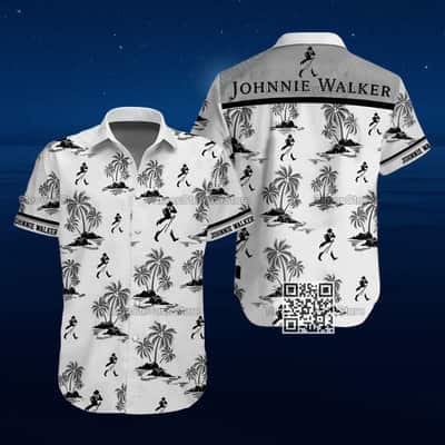 Johnnie Walker Whisky Hawaiian Shirt Trendy Summer Gift