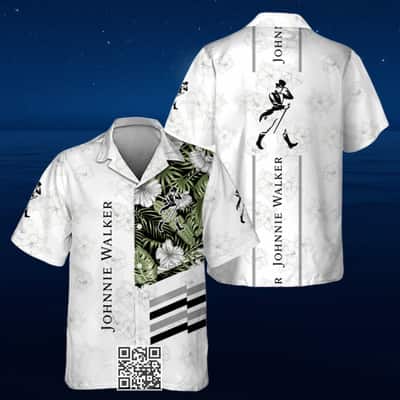 Aloha Johnnie Walker Hawaiian Shirt Tropical Flower Beach Lovers Gift Aloha Johnnie Walker Hawaiian Shirt Tropical Flower Beach Lovers Gift