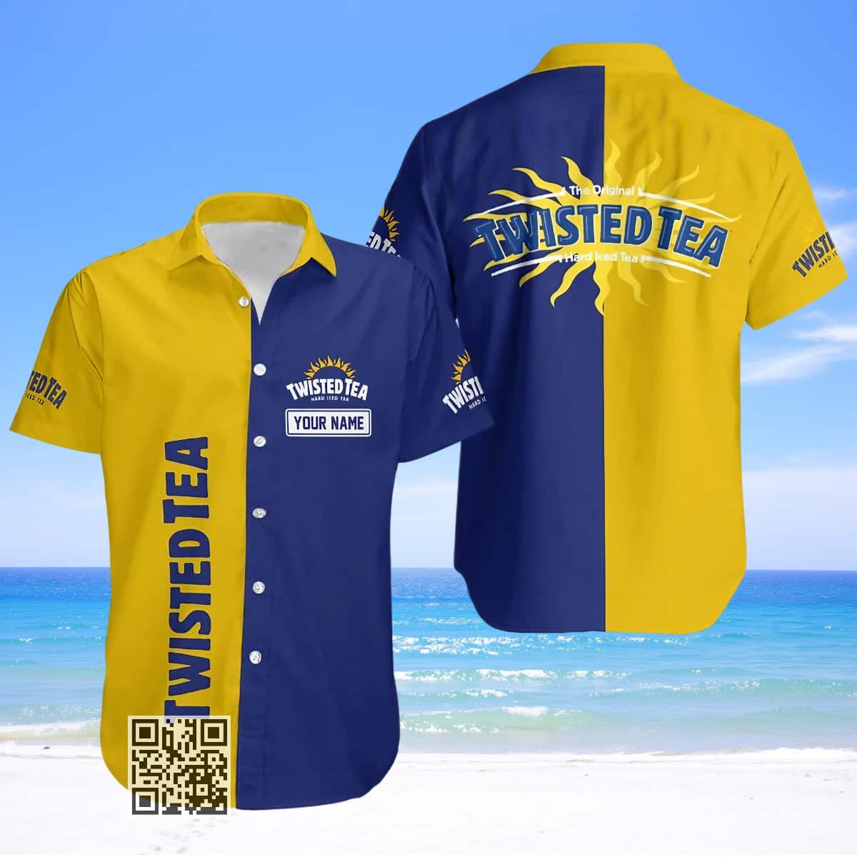 Twisted Tea Hawaiian Shirt Custom Name Gift For Husband Twisted Tea Hawaiian Shirt Custom Name Gift For Husband