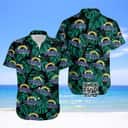 Twisted Tea Hawaiian Shirt Palm Leaves Pattern Best Beach Gift