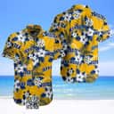 Twisted Tea Hawaiian Shirt Flower Pattern Custom Name