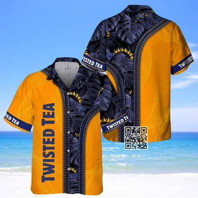 Twisted Tea Hawaiian Shirt Tropical Palm Leaves Summer Gift For Friend Twisted Tea Hawaiian Shirt Tropical Palm Leaves Summer Gift For Friend