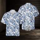 Aloha Busch Light Hawaiian Shirt Hibiscus Flower Pattern Trendy Summer Gift