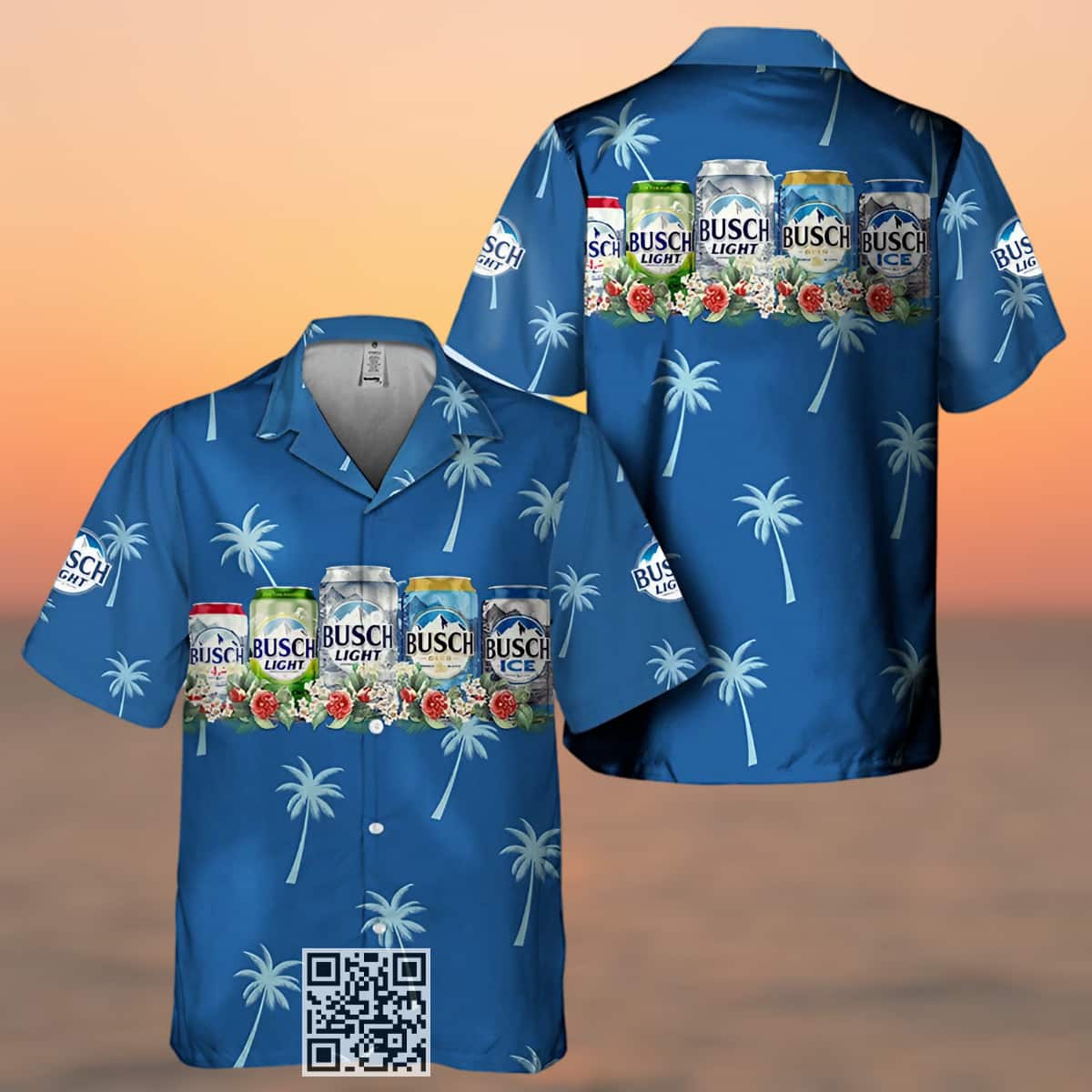 Busch Light Collection Hawaiian Shirt Summer Vacation Gift Busch Light Collection Hawaiian Shirt Summer Vacation Gift