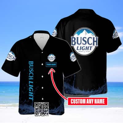 Busch Light Hawaiian Shirt Custom Name Gift For Husband Busch Light Hawaiian Shirt Custom Name Gift For Husband