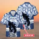 Aloha Busch Light Beer Hawaiian Shirt Custom Name Beach Lovers Gift