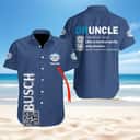 Busch Light Beer Hawaiian Shirt Druncle Custom Name