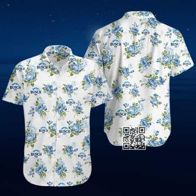 Summer Aloha Busch Light Hawaiian Shirt Best Beach Gift
