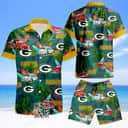 Summer Aloha Green Bay Packers Hawaiian Shirt Gift For NFL Fans