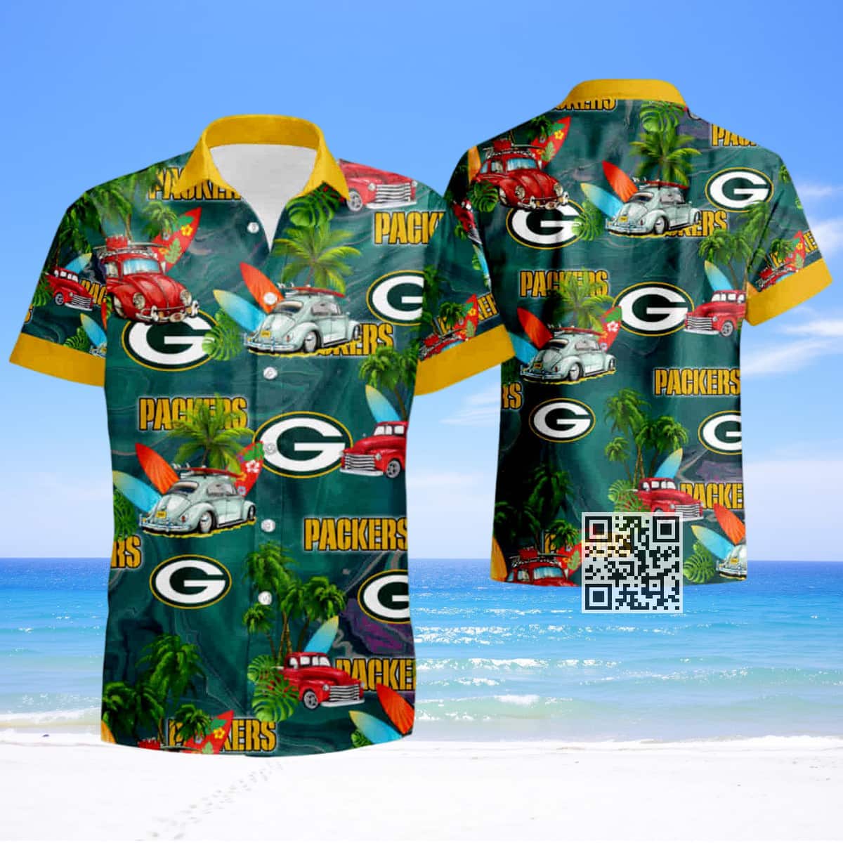 Summer Aloha Green Bay Packers Hawaiian Shirt Gift For NFL Fans Summer Aloha Green Bay Packers Hawaiian Shirt Gift For NFL Fans