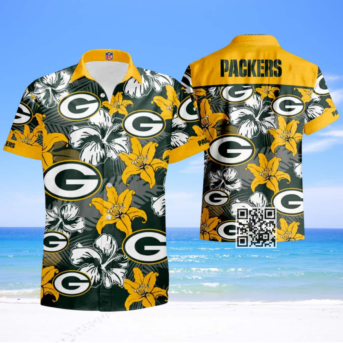 Aloha NFL Green Bay Packers Hawaiian Shirt Beach Lovers Gift Aloha NFL Green Bay Packers Hawaiian Shirt Beach Lovers Gift