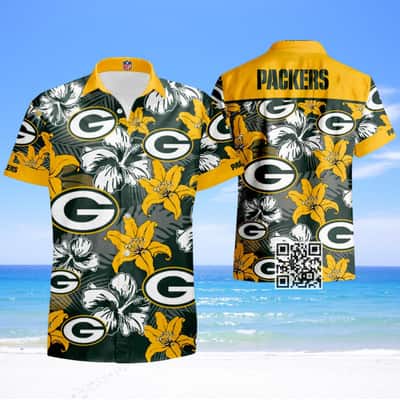 Aloha NFL Green Bay Packers Hawaiian Shirt Beach Lovers Gift