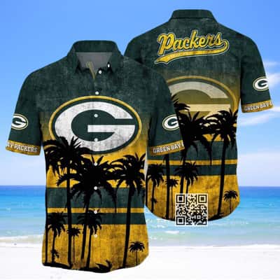 Vintage NFL Green Bay Packers Hawaiian Shirt Beach Gift For Friend Vintage NFL Green Bay Packers Hawaiian Shirt Beach Gift For Friend
