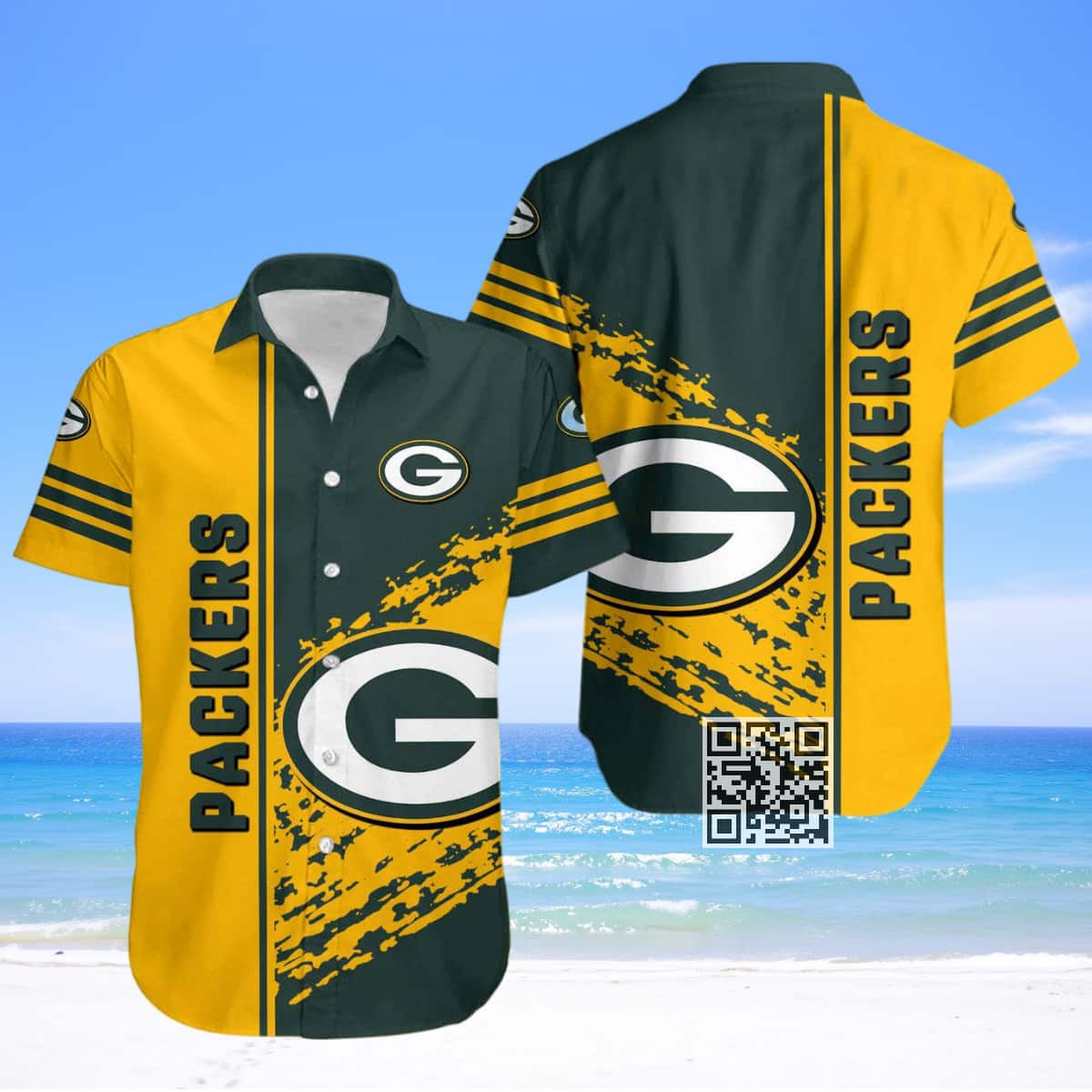 Green Bay Packers Hawaiian Shirt Gift For NFL Fans Green Bay Packers Hawaiian Shirt Gift For NFL Fans