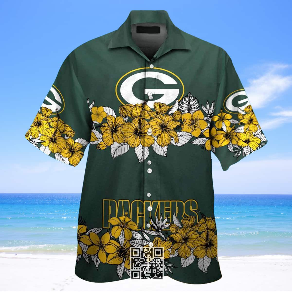 Summer Aloha NFL Green Bay Packers Hawaiian Shirt Best Beach Gift Summer Aloha NFL Green Bay Packers Hawaiian Shirt Best Beach Gift
