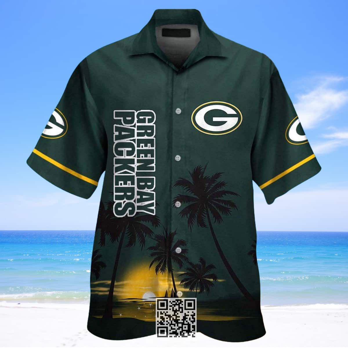 Aloha NFL Green Bay Packers Hawaiian Shirt Beach Gift For Friend Aloha NFL Green Bay Packers Hawaiian Shirt Beach Gift For Friend