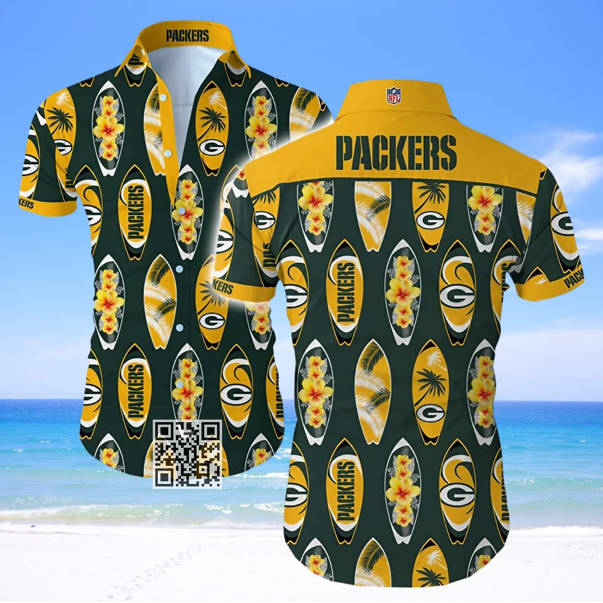 NFL Green Bay Packers Hawaiian Shirt Gift For Summer Holiday NFL Green Bay Packers Hawaiian Shirt Gift For Summer Holiday