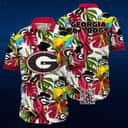 Summer Aloha NCAA Georgia Bulldogs Hawaiian Shirt Best Beach Gift Summer Aloha NCAA Georgia Bulldogs Hawaiian Shirt Best Beach Gift