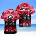 NCAA Georgia Bulldogs Hawaiian Shirt Beach Gift For Friend NCAA Georgia Bulldogs Hawaiian Shirt Beach Gift For Friend