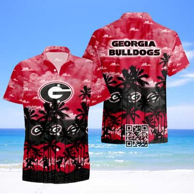 NCAA Georgia Bulldogs Hawaiian Shirt Beach Gift For Friend NCAA Georgia Bulldogs Hawaiian Shirt Beach Gift For Friend