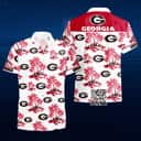 Vintage Aloha NCAA Georgia Bulldogs Hawaiian Shirt Summer Gift For Friend