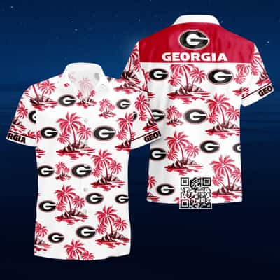 Vintage Aloha NCAA Georgia Bulldogs Hawaiian Shirt Summer Gift For Friend Vintage Aloha NCAA Georgia Bulldogs Hawaiian Shirt Summer Gift For Friend