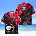 Vintage NCAA Georgia Bulldogs Hawaiian Shirt Custom Name