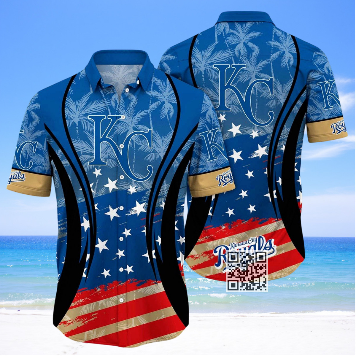 Vibrant Aloha MLB Kansas City Royals Hawaiian Shirt Beach Gift For Him Vibrant Aloha MLB Kansas City Royals Hawaiian Shirt Beach Gift For Him