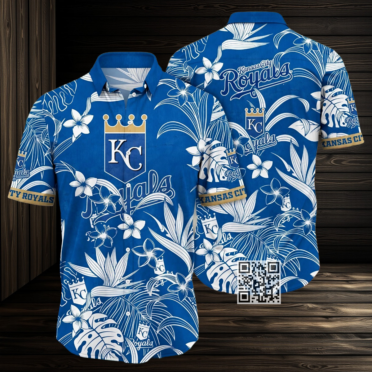 MLB Kansas City Royals Hawaiian Shirt Gift For Beach Trip MLB Kansas City Royals Hawaiian Shirt Gift For Beach Trip