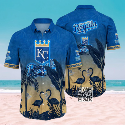 Vintage Aloha MLB Kansas City Royals Hawaiian Shirt Best Beach Gift