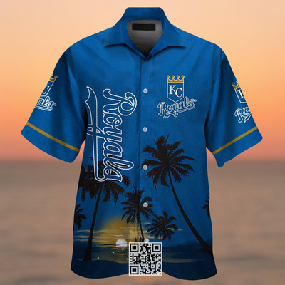 Vintage Aloha Kansas City Royals Hawaiian Shirt Gift For MLB Fans