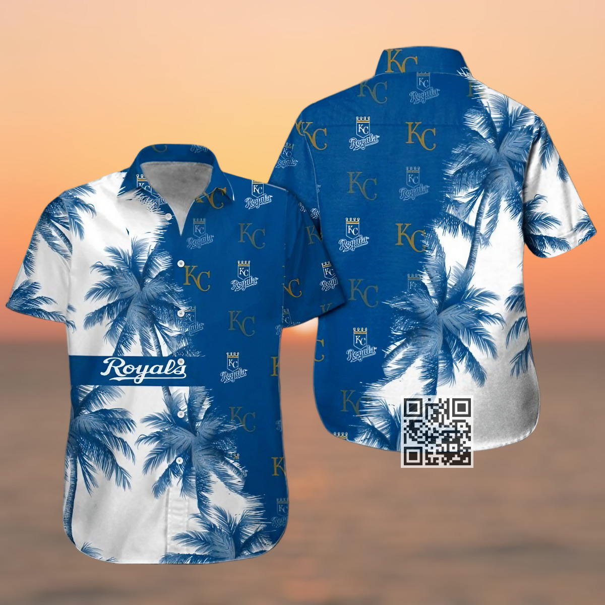 MLB Kansas City Royals Hawaiian Shirt Beach Gift For Friend MLB Kansas City Royals Hawaiian Shirt Beach Gift For Friend