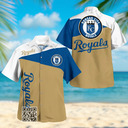 MLB Kansas City Royals Hawaiian Shirt Beach Gift For Him
