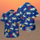 MLB Chicago Cubs Hawaiian Shirt Hibiscus Flower