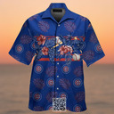 MLB Chicago Cubs Hawaiian Shirt Palm Leaves Pattern MLB Chicago Cubs Hawaiian Shirt Palm Leaves Pattern