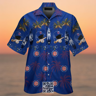 Aloha Chicago Cubs Hawaiian Shirt Summer Beach Gift