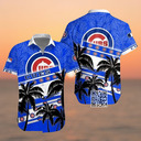 Vintage Aloha MLB Chicago Cubs Hawaiian Shirt Summer Beach Gift