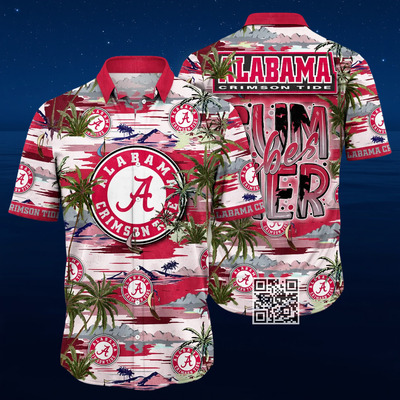 NCAA Alabama Crimson Tide Hawaiian Shirt Summer Vibes Best Beach Gift
