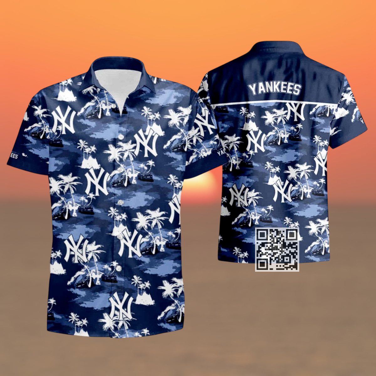 MLB New York Yankees Hawaiian Shirt Gift For Beach Lovers MLB New York Yankees Hawaiian Shirt Gift For Beach Lovers